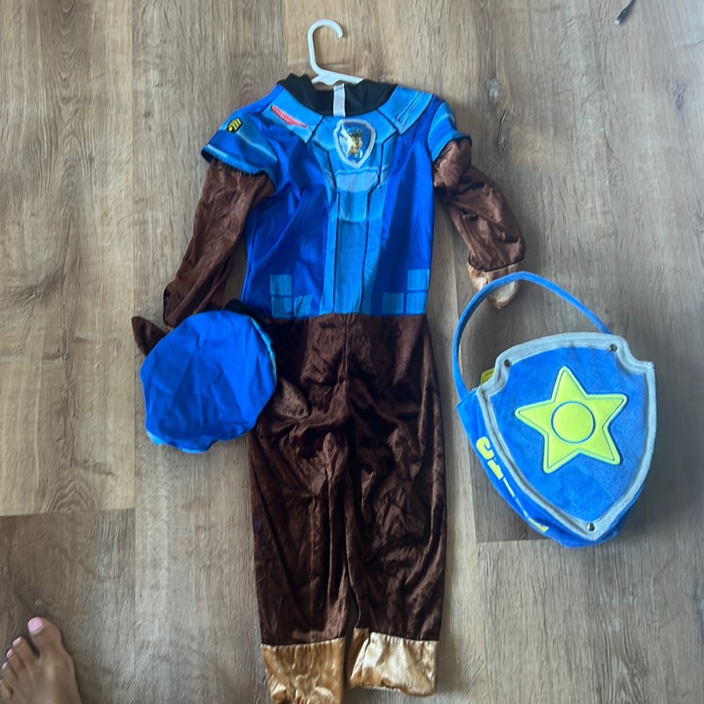Chase paw patrol costume 3T